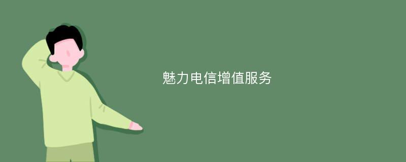 魅力电信增值服务